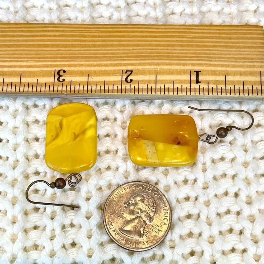 Source Unknown chunky earrings